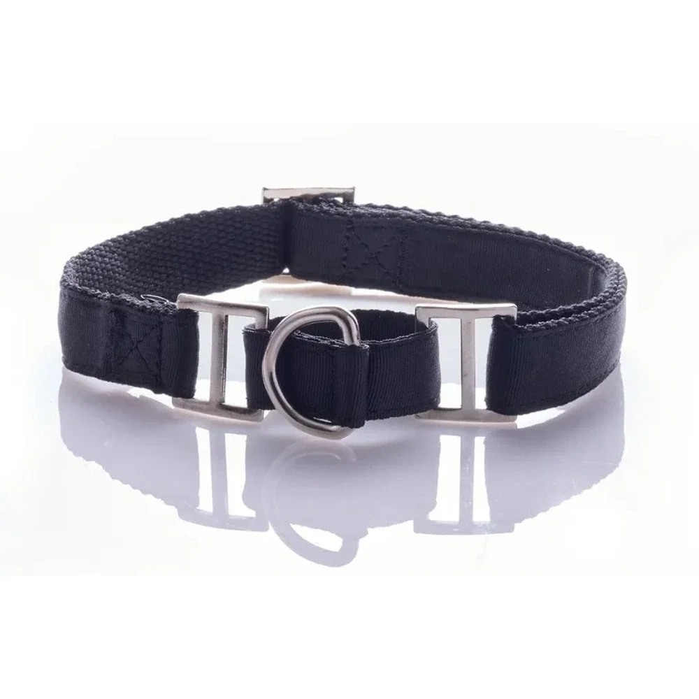 Pet Passion Remy II - The Recycled Ribbon Martingale Adjustable Large, Black
